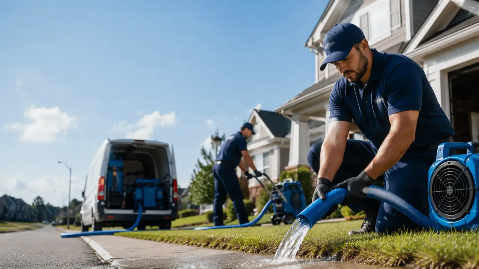 Flood Damage Restoration in Castana, IA